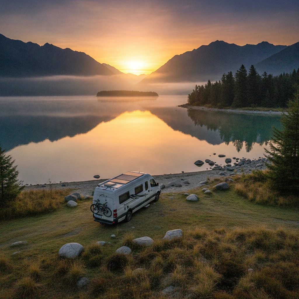 Freedom camping in New Zealand — lawful, self-contained camping