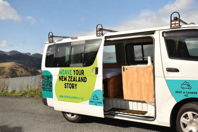 Aoraki Campervan Side Kitchen Unit by rentcamper