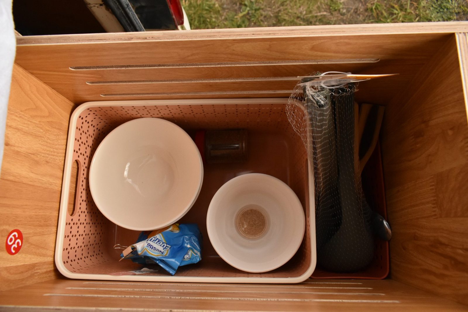 Aoraki campervan storage