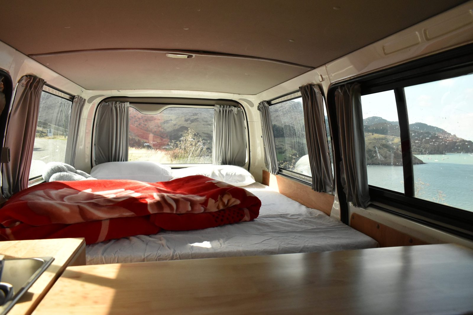 Aoraki campervan interior