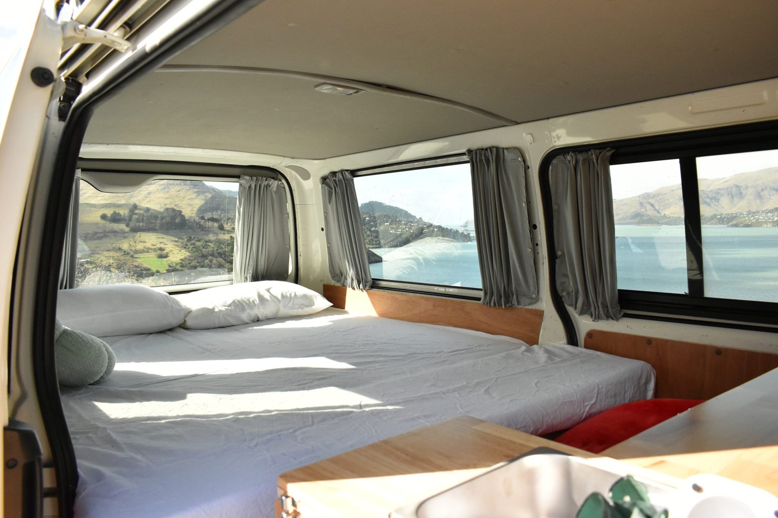 Aoraki campervan bed