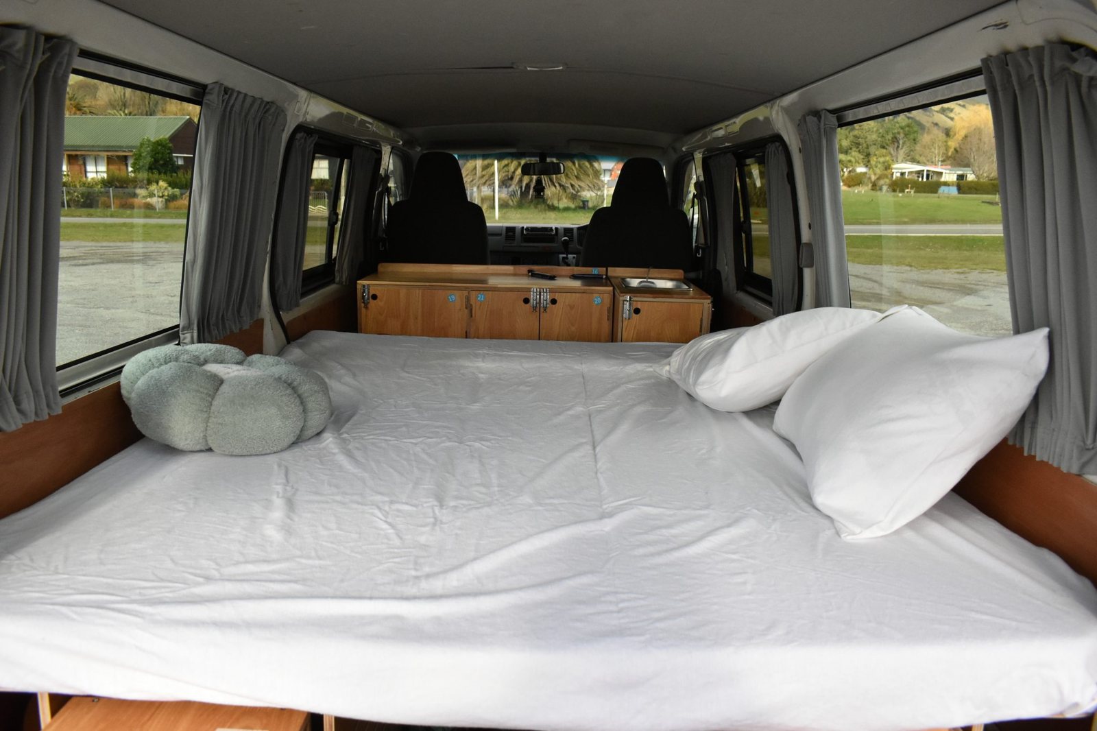 Aoraki campervan bedding