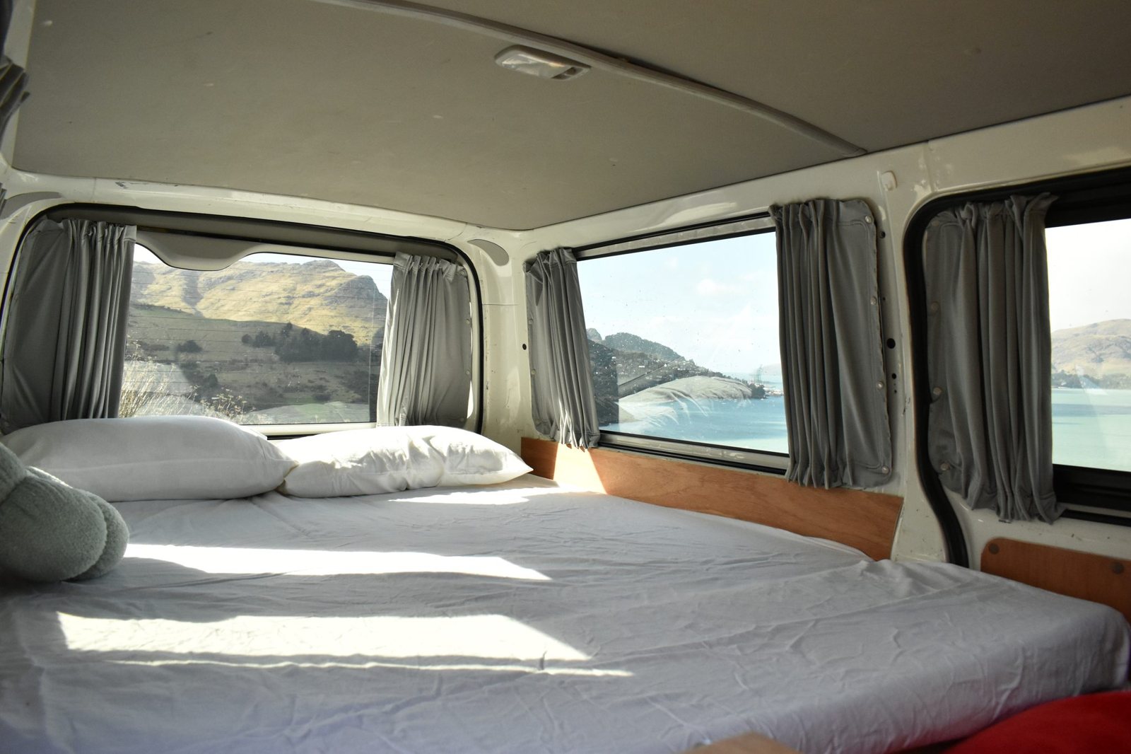 Aoraki campervan living space