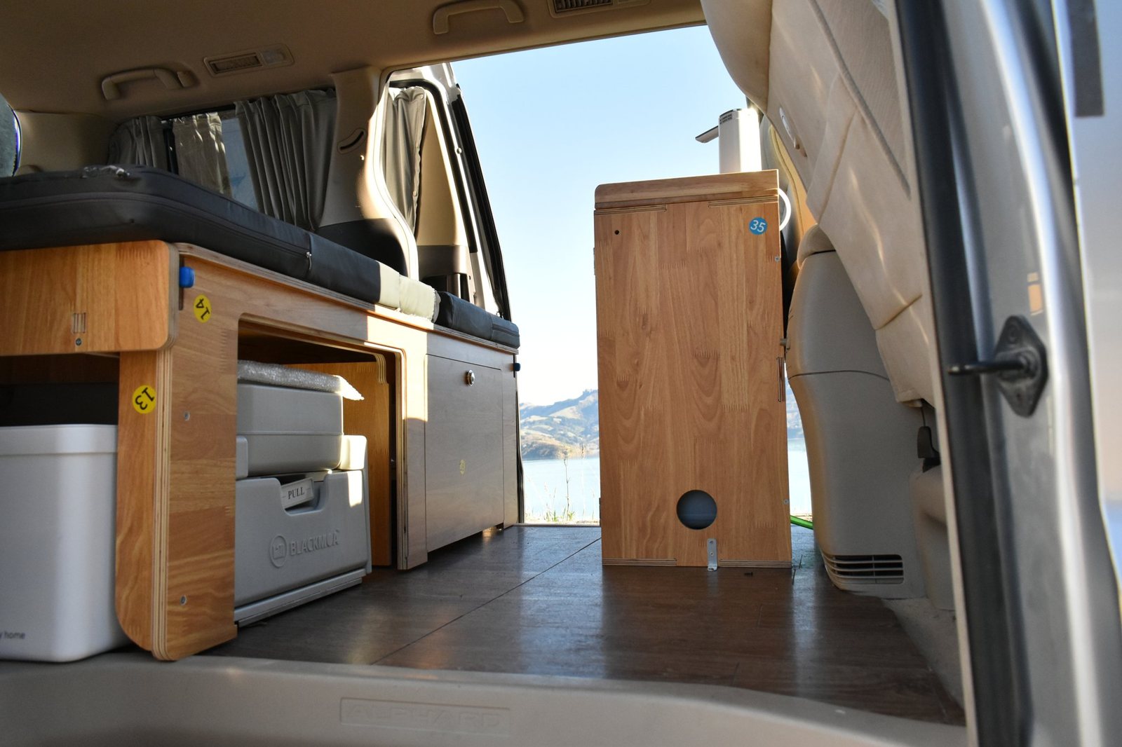 Koru campervan toilet