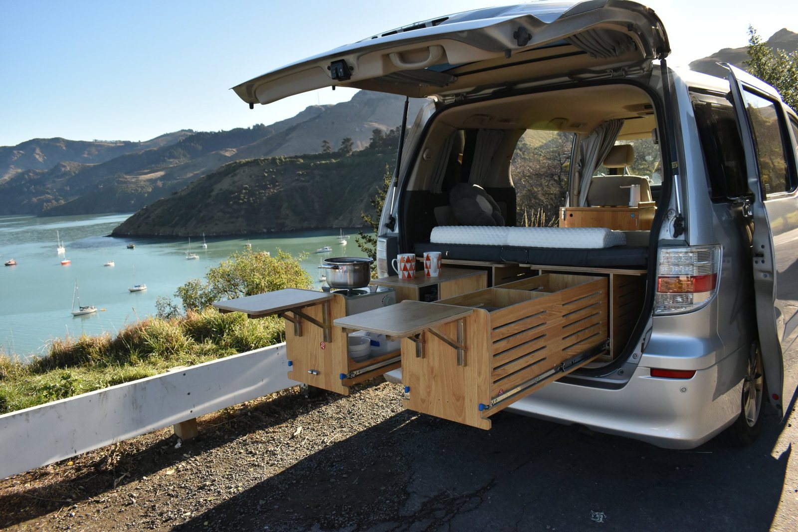 Koru campervan storage
