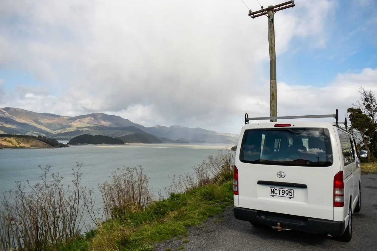 Self-contained campervan — campervan hire hokitika, New Zealand campervan