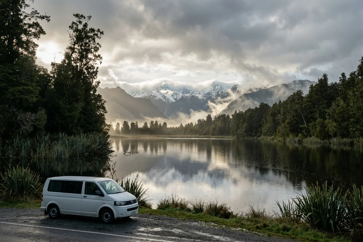 Mackenzie Basin Base Camp — campervan hire twizel, New Zealand campervan