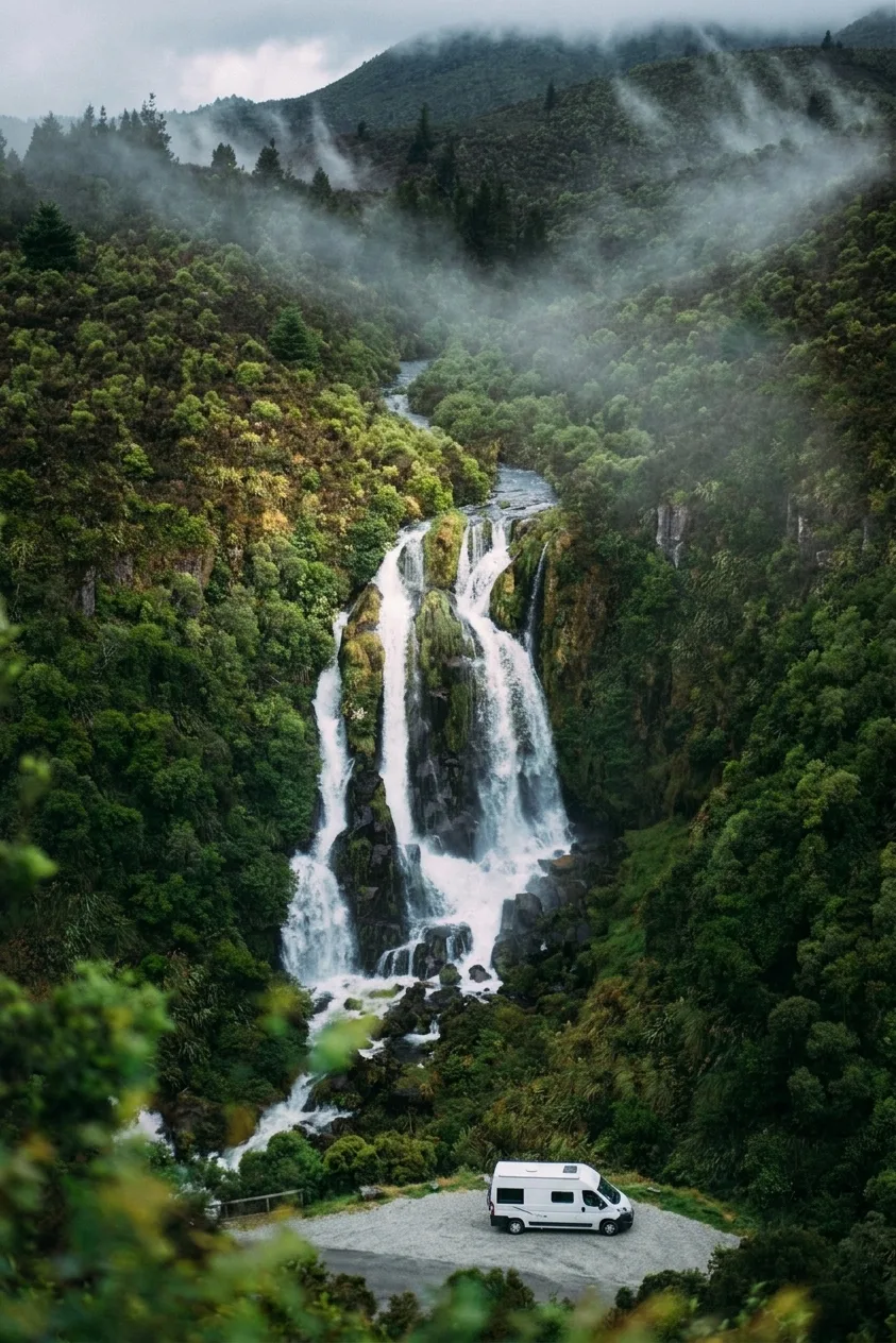 Waterfalls — campervan hire catlins, New Zealand campervan