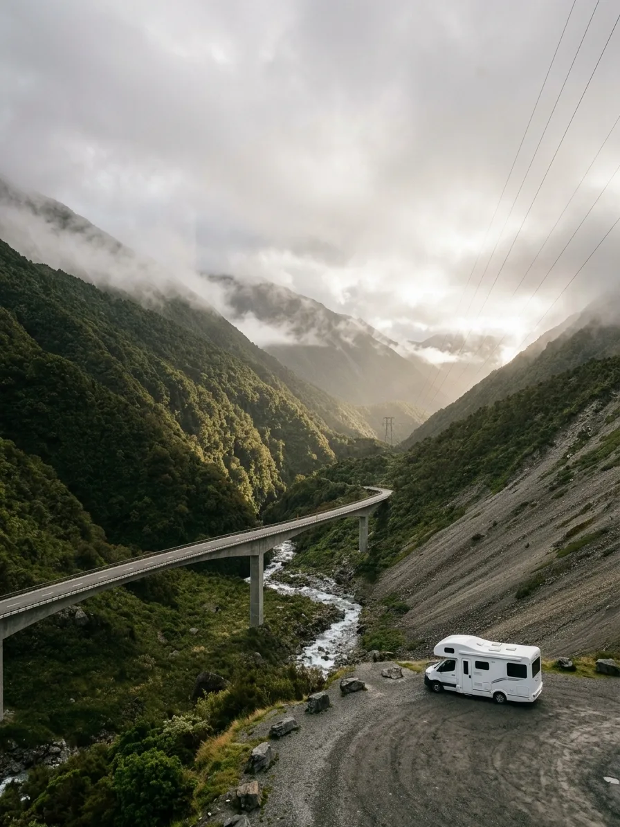 Haast Pass — campervan hire haast, New Zealand campervan